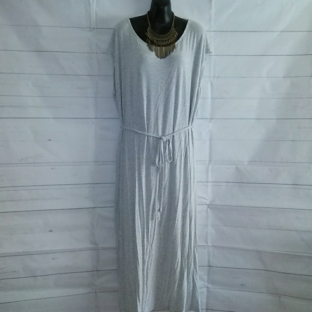 OldNavy Grey Maxi Dress sz XXL